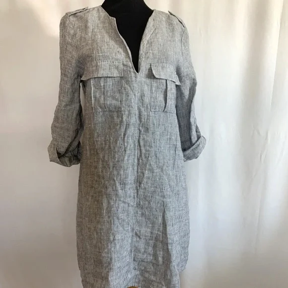 Joie | Dresses | Joie Linen Shirt Dress Size Extra Small | Poshmark